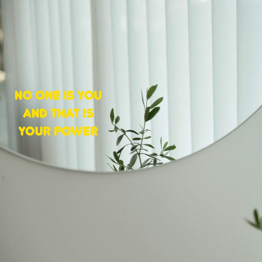 Sticker - No one is you and that is your power